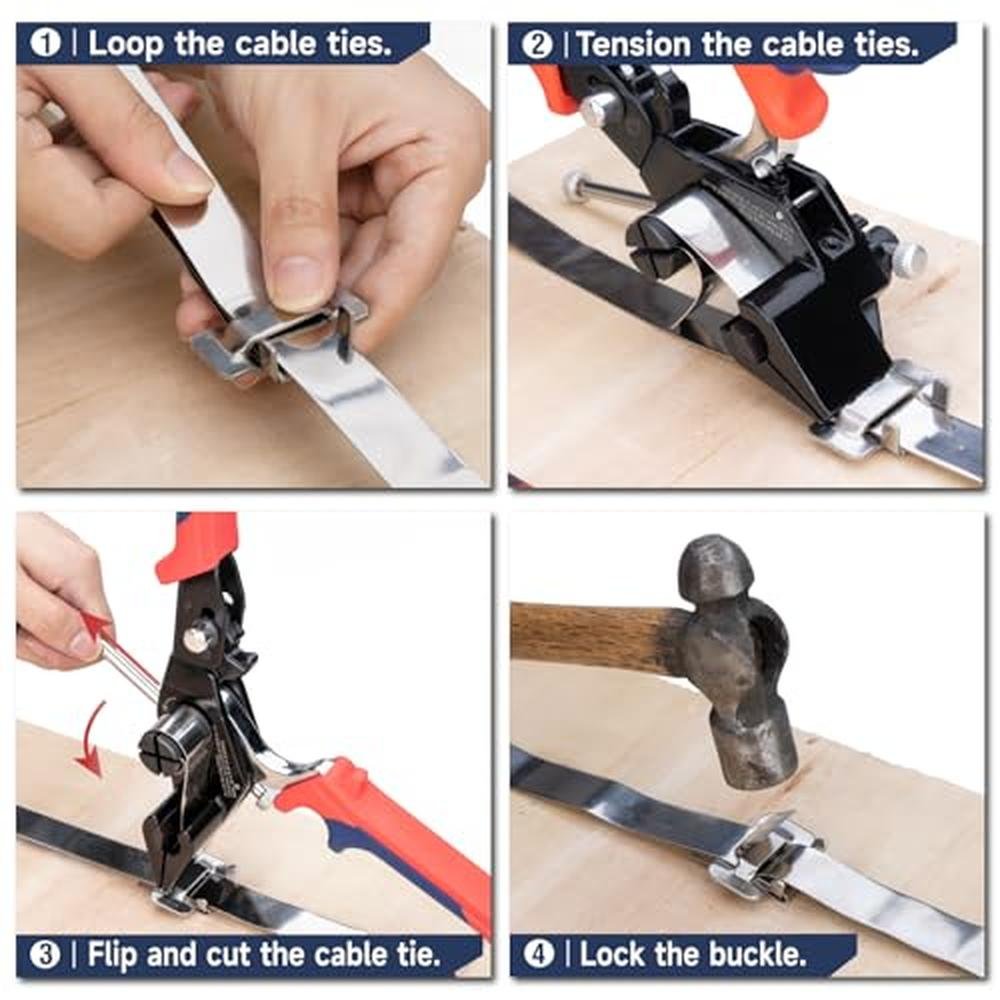 Steel Strapping: iCrimp Steel Strapping Banding Tool – Packaging