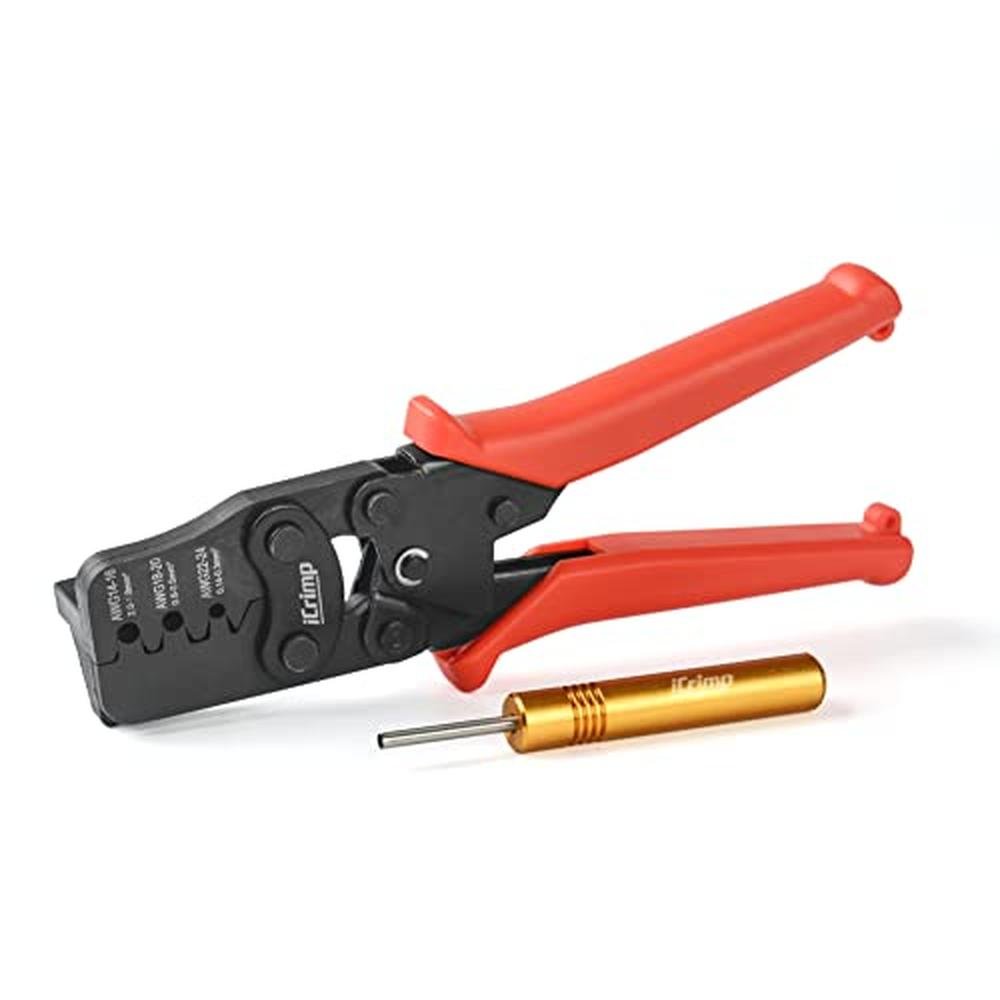 Weather Crimp: Delphi Aptiv Weather Pack Crimp Tool for AWG – Front View