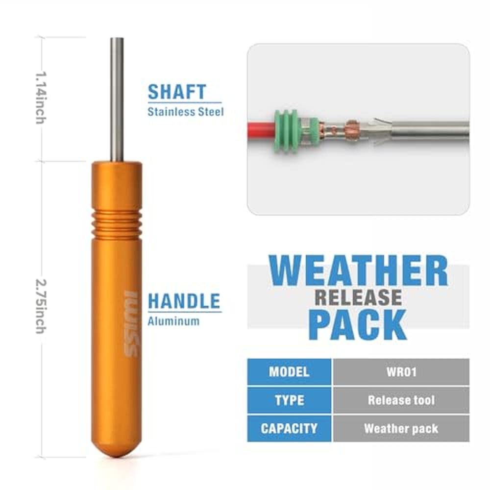 Weather Crimp: Delphi Aptiv Weather Pack Crimp Tool for AWG – Close-up Detail