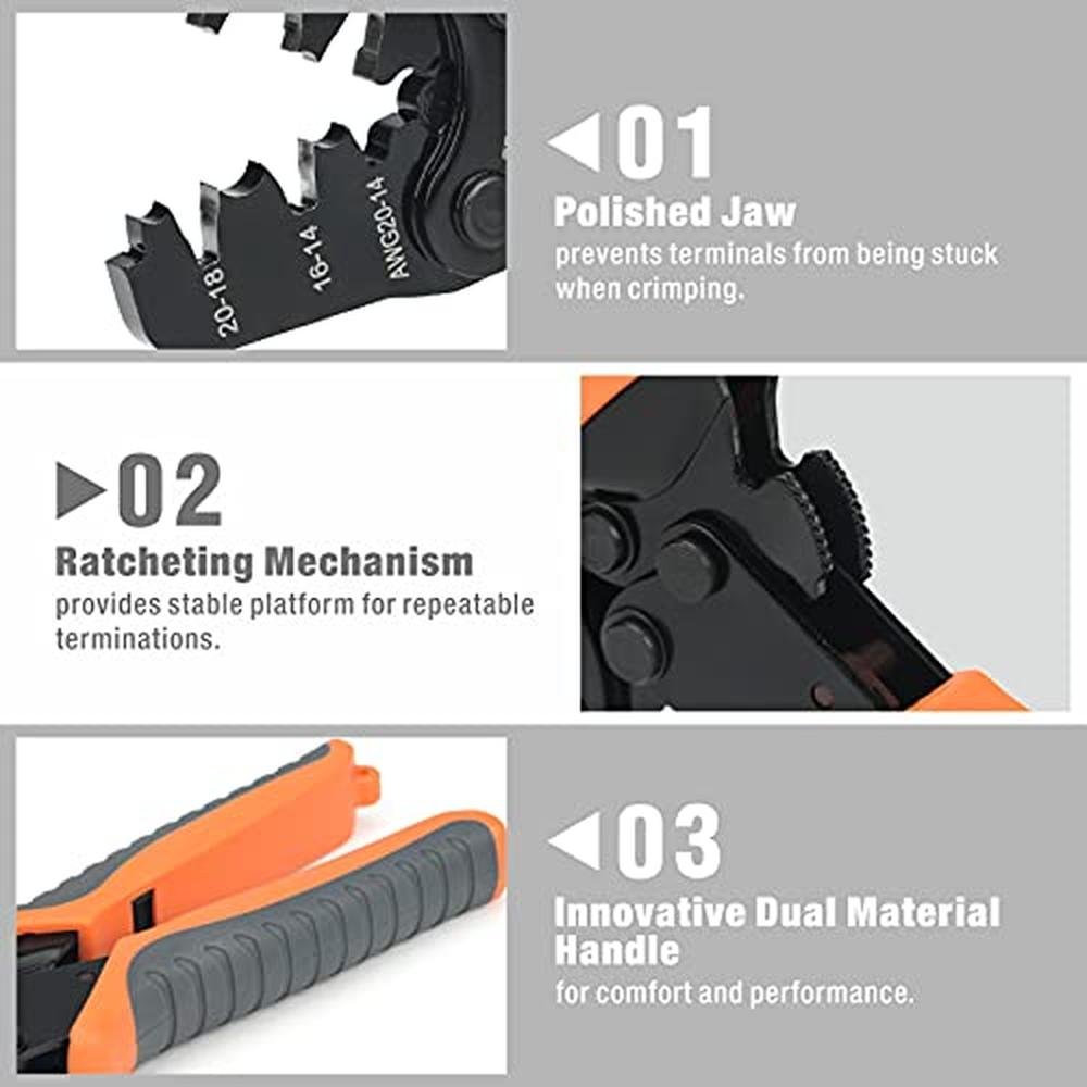 icrimp weather pack crimper: Metri Pack Crimping Tool 20-14 – In Use