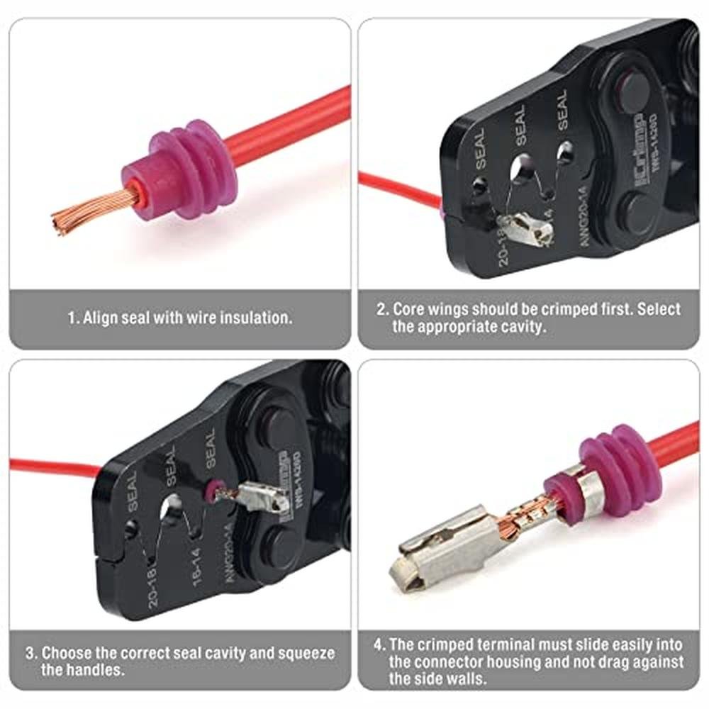 icrimp weather pack crimper: Metri Pack Crimping Tool 20-14 – Packaging