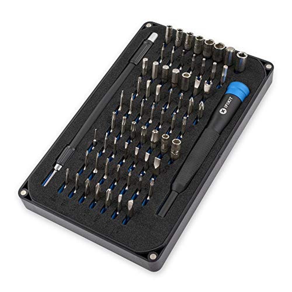 ifixit Mako Driver Kit: 64 Precision Bit Set for – Front View