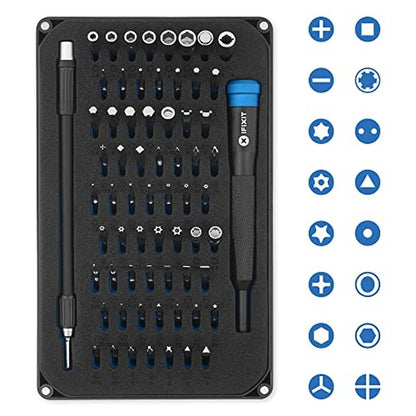 ifixit Mako Driver Kit: 64 Precision Bit Set for – Side View