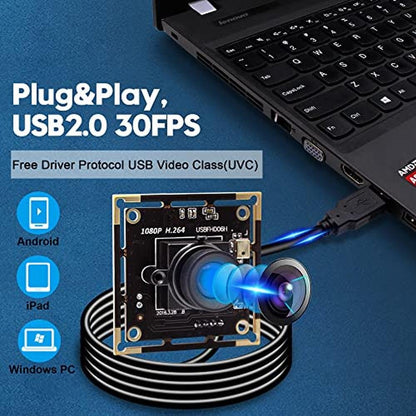 Camera IFWATER: IFWATER 1080P USB Camera Module 2MP IMX323 – Packaging