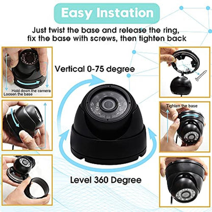 Monitoring Surveillance: IFWATER 2MP USB Dome Camera – Packaging