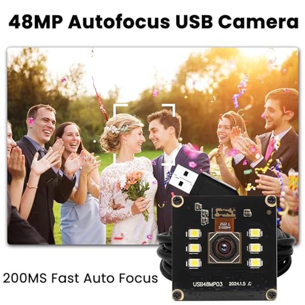 Camera Ifwater: IFWATER 48MP USB Camera 8K – Close-up Detail