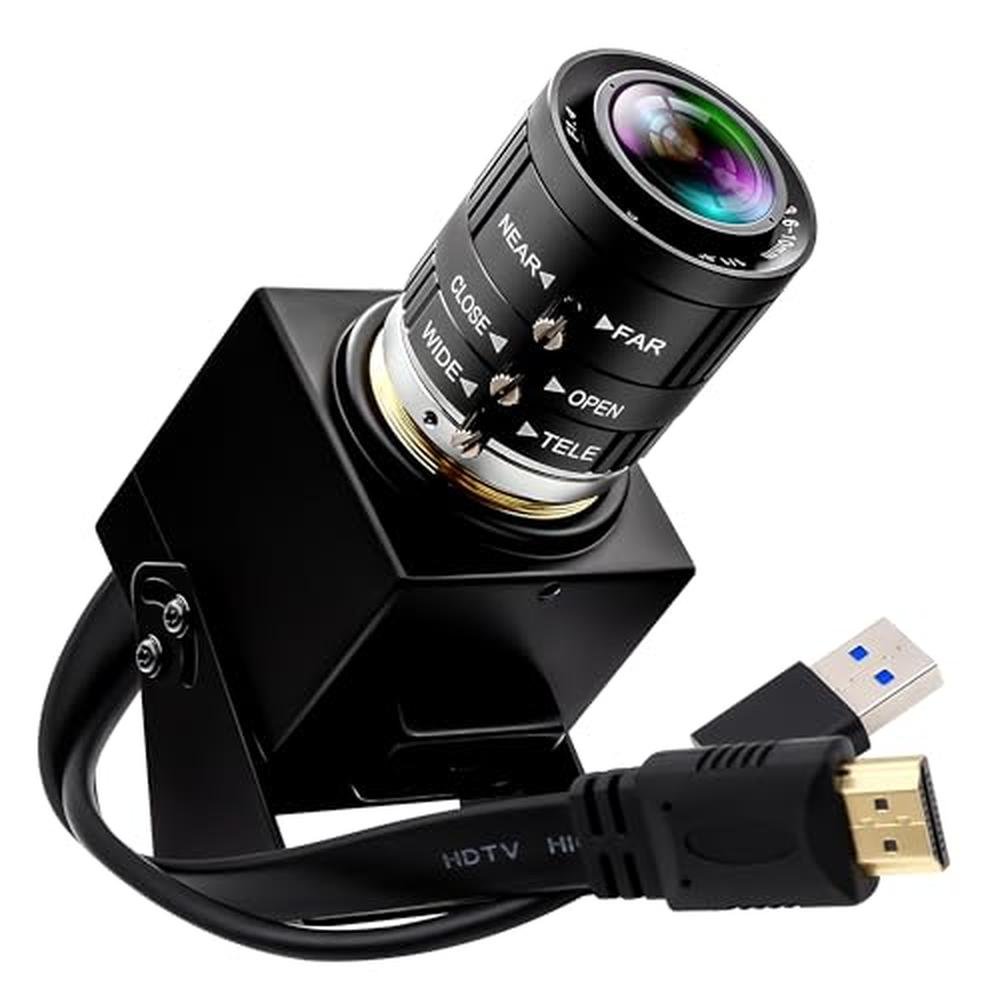 Camera IFWATER: IFWATER 4K 60fps High-Speed Camera USB3.0 – Front View