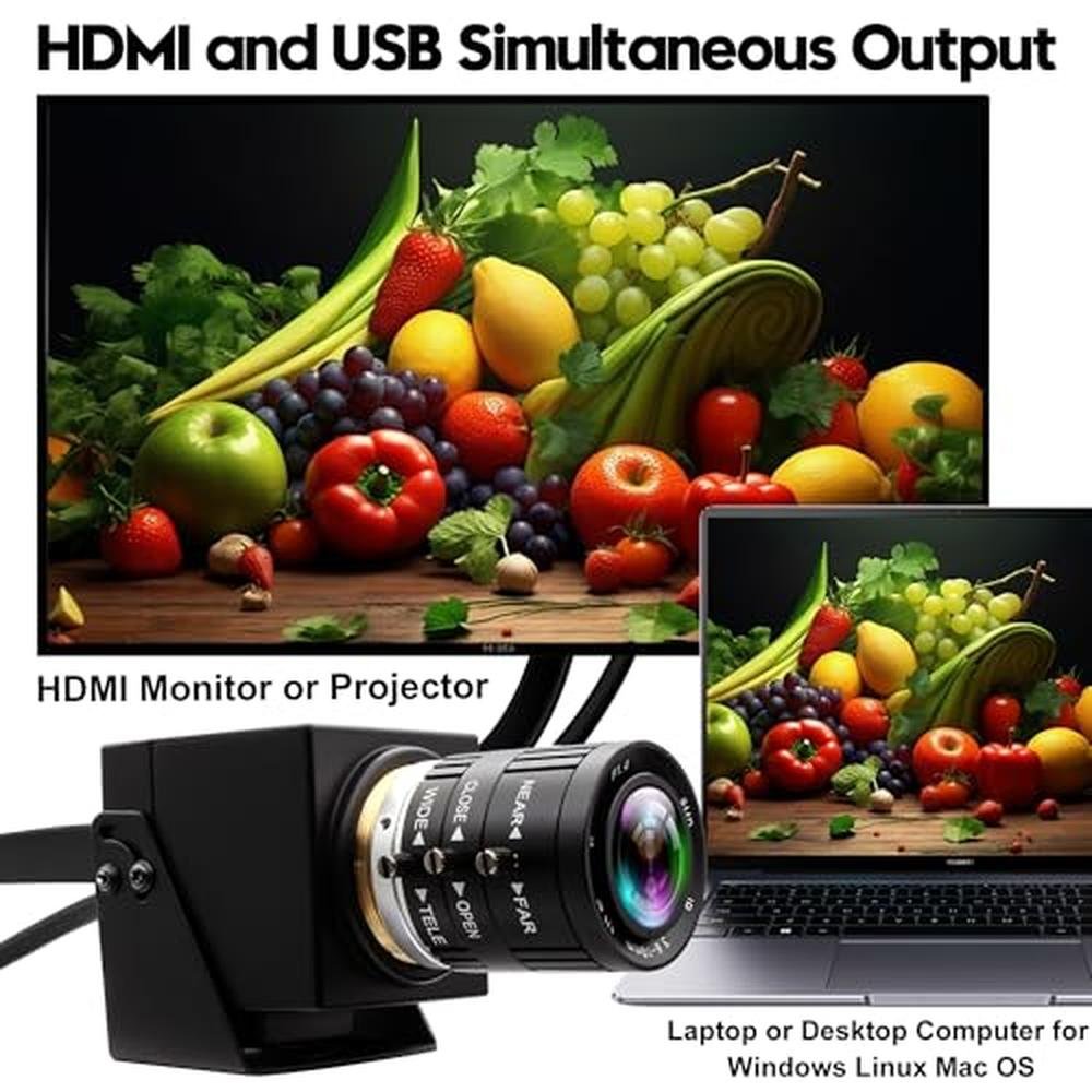 Camera IFWATER: IFWATER 4K 60fps High-Speed Camera USB3.0 – In Use