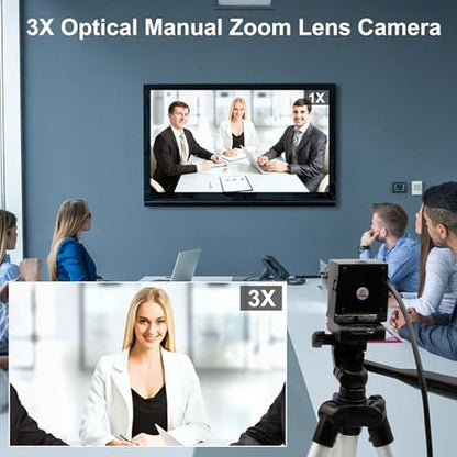 IFWATER 4K Webcam: 1080P@120fps USB Streaming Camera with – Packaging