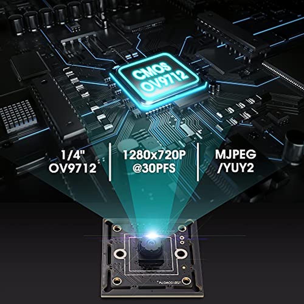 Camera Module: IFWATER 720P USB Super Mini 45-Degree M7 Low – Side View