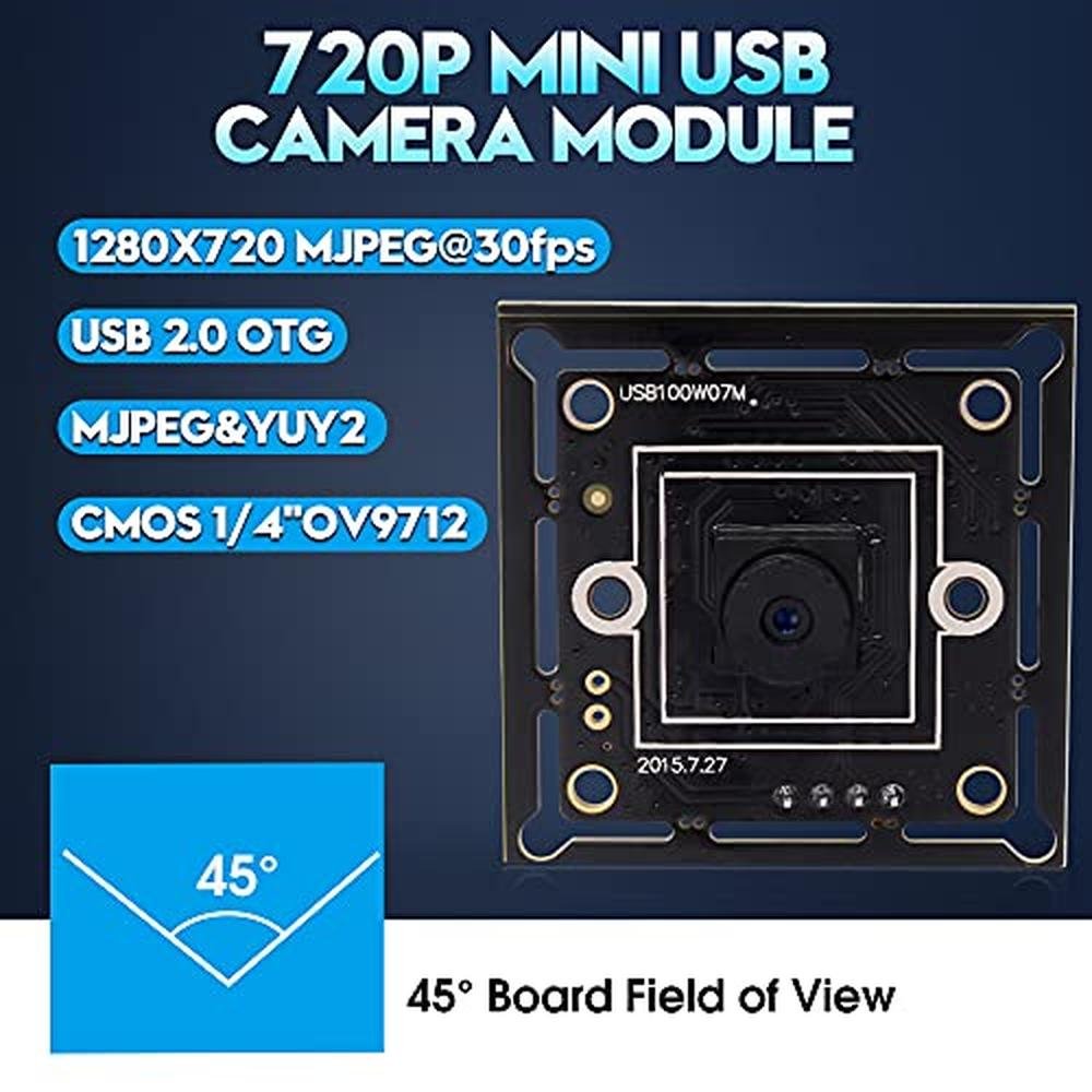 Camera Module: IFWATER 720P USB Super Mini 45-Degree M7 Low – Close-up Detail