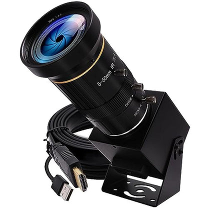 Camera IFWATER: IFWATER HDMI 4K USB Camera 10X Variable – Front View