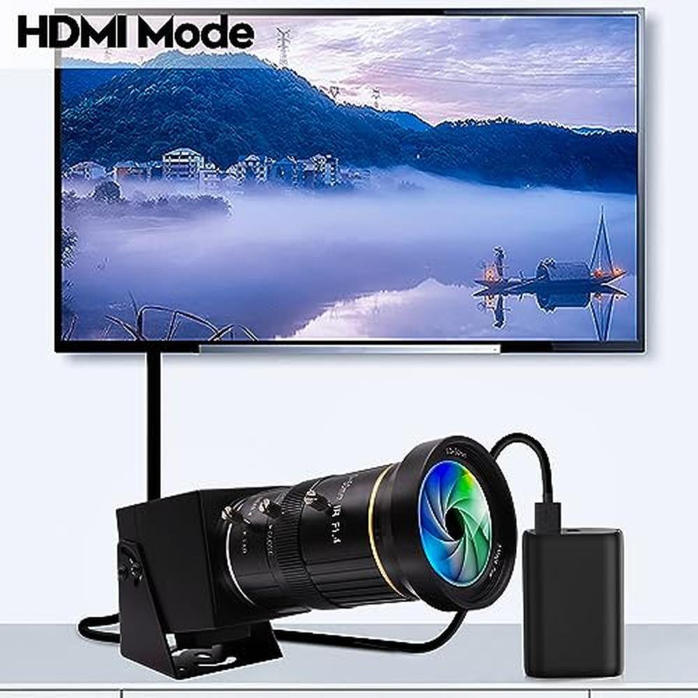 Camera IFWATER: IFWATER HDMI 4K USB Camera 10X Variable – Close-up Detail