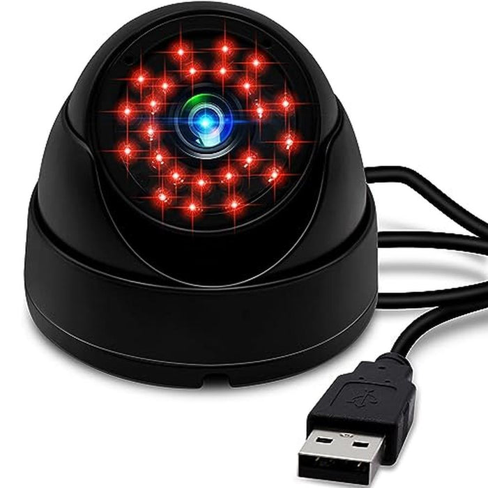 Camera Night Vision: IFWATER Security Dome Camera – Front View