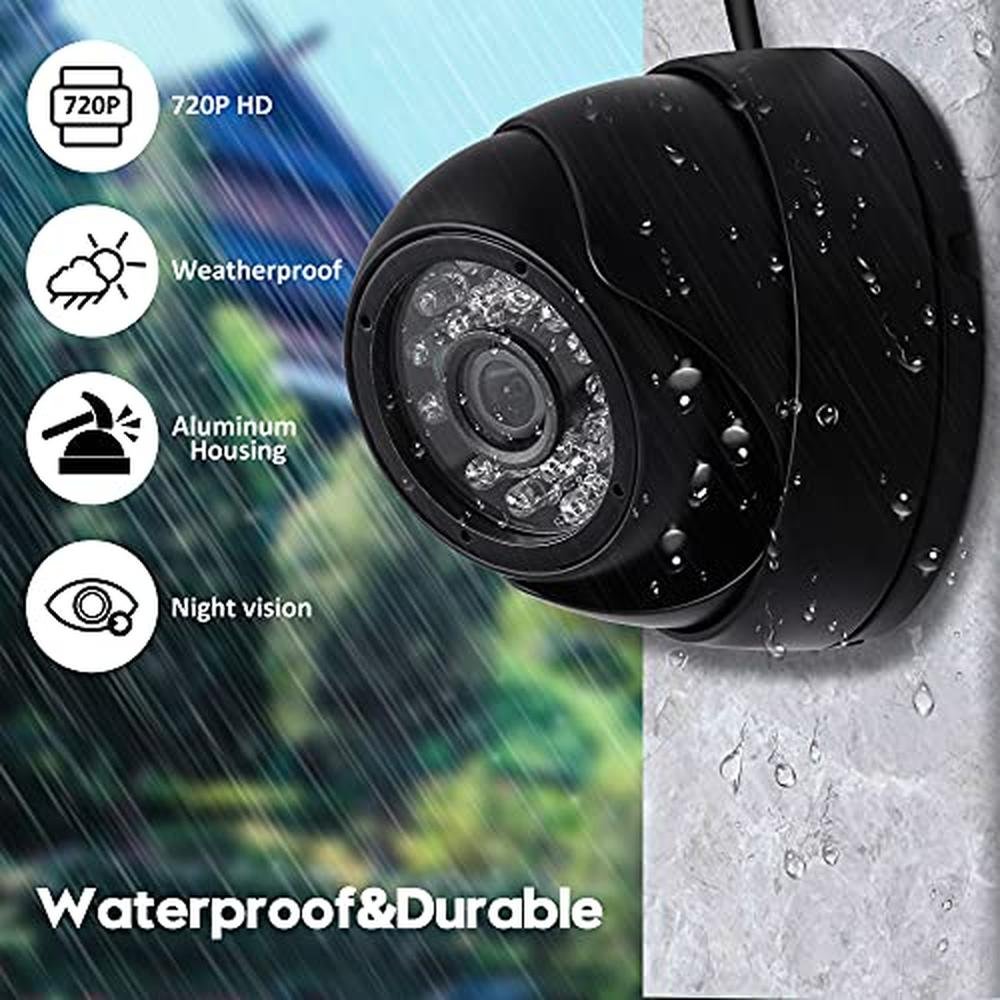 Camera Night Vision: IFWATER Security Dome Camera – Close-up Detail