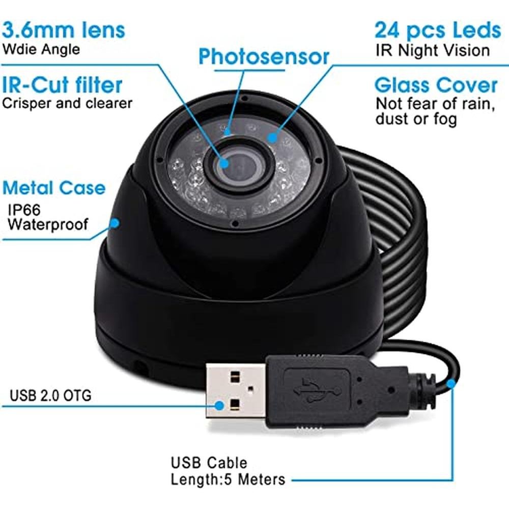 Camera Night Vision: IFWATER Security Dome Camera – Packaging