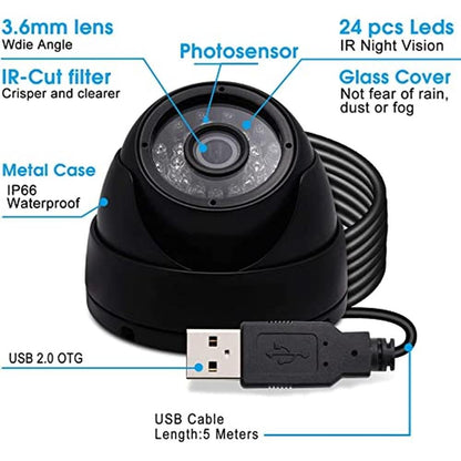 Camera Night Vision: IFWATER Security Dome Camera – Packaging