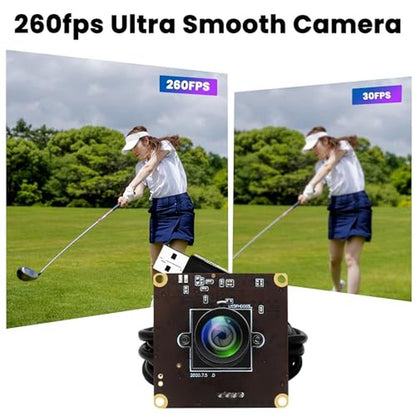 Camera IFWATER: IF-USBFHD08S-LC1100 2MP High-Speed 260fps – Side View