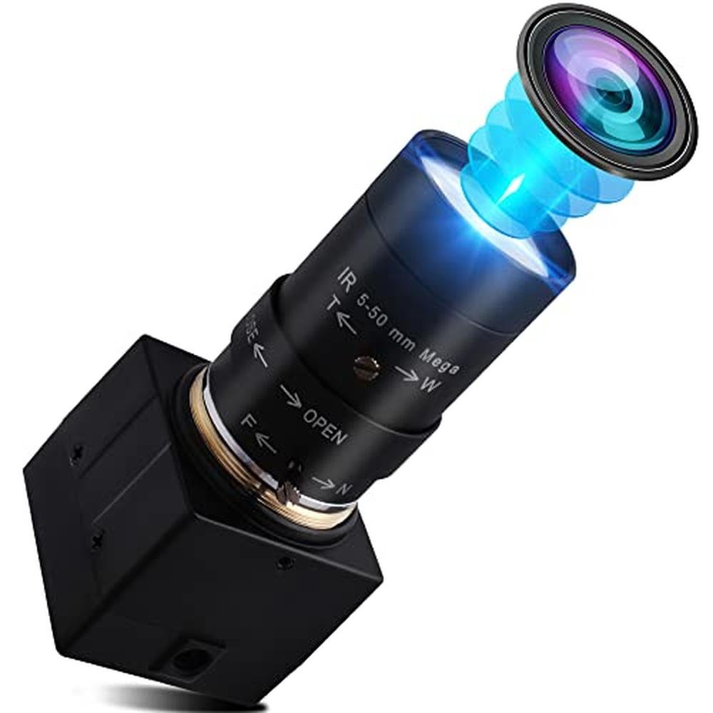IFWATER Camera: IFWATER USB Camera 1080P 5-50mm 10X – Front View