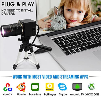 IFWATER Camera: IFWATER USB Camera 1080P 5-50mm 10X – Packaging