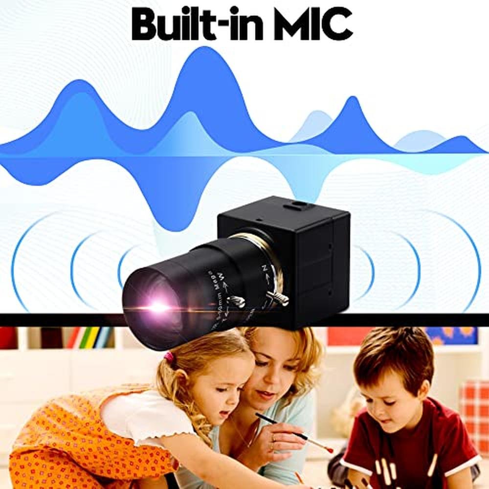 Camera IFWATER: IFWATER USB Camera 5MP Webcam 5-50mm 10x – In Use