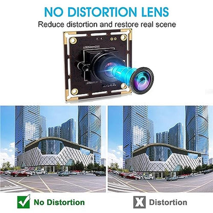Camera Webcam: IFWATER USB Camera 5MP – Side View
