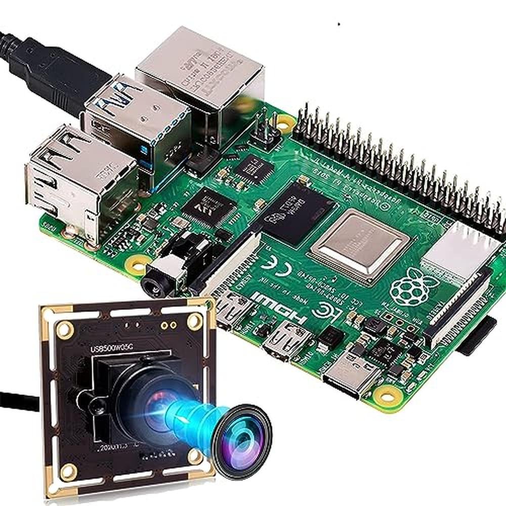 Camera Webcam: IFWATER USB Camera 5MP – In Use