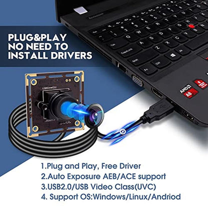 Camera Webcam: IFWATER USB Camera 5MP – Packaging