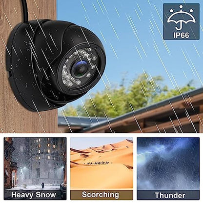 Camera Dome: IFWATER USB Dome Security Camera 2MP Day/Night – Close-up Detail