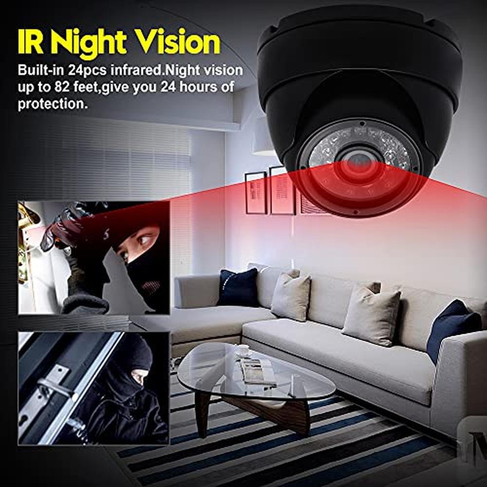 Camera Dome: IFWATER USB Dome Security Camera 2MP Day/Night – In Use
