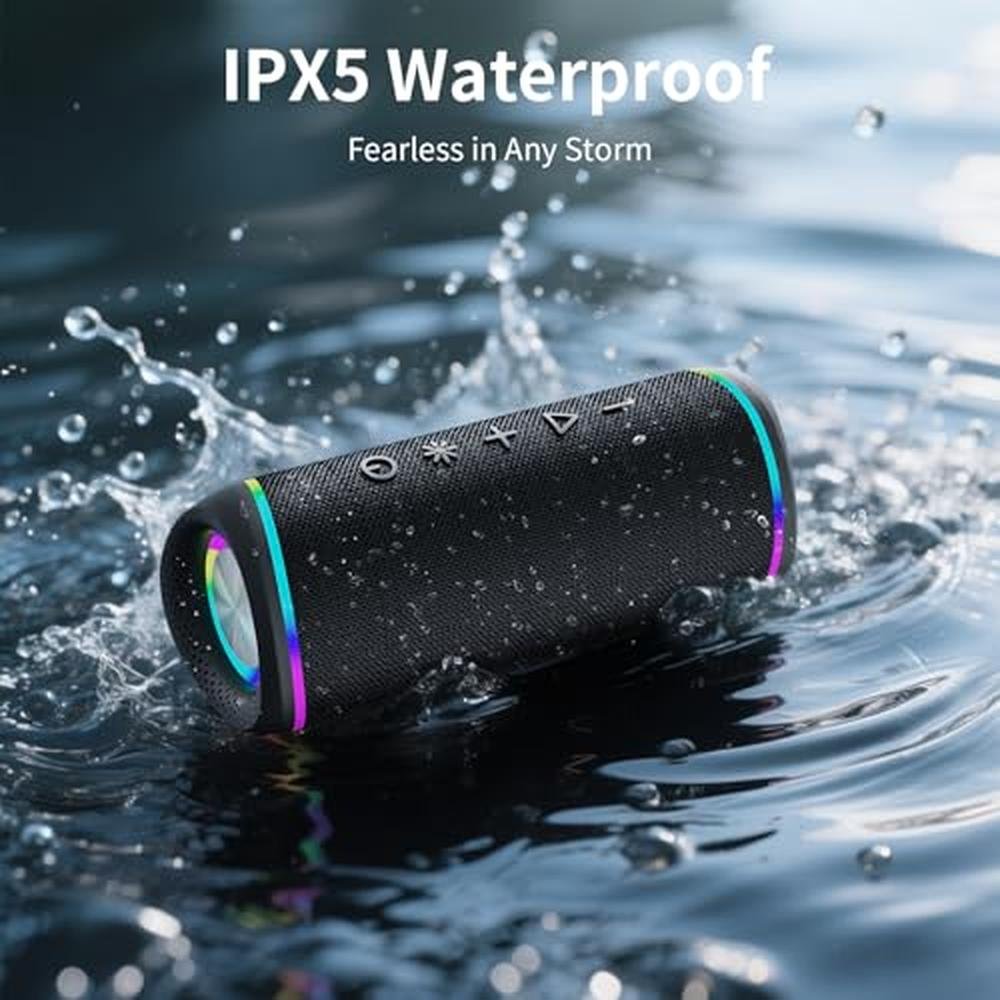 Speaker IHE: IHE Bluetooth Speaker HD Sound IPX5 Waterproof – Close-up Detail