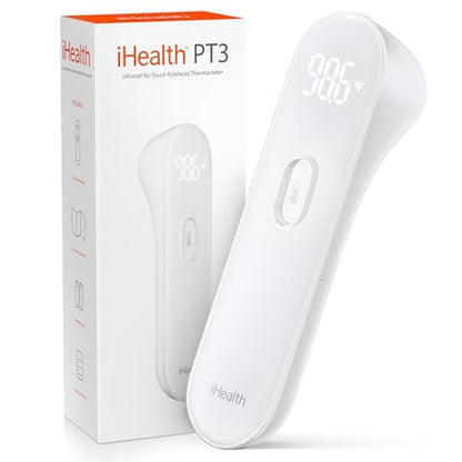 iHealth Touch: iHealth No Touch Forehead Thermometer PT3 – Front View