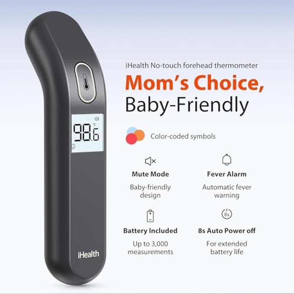 iHealth Touchless Thermometer – Side View