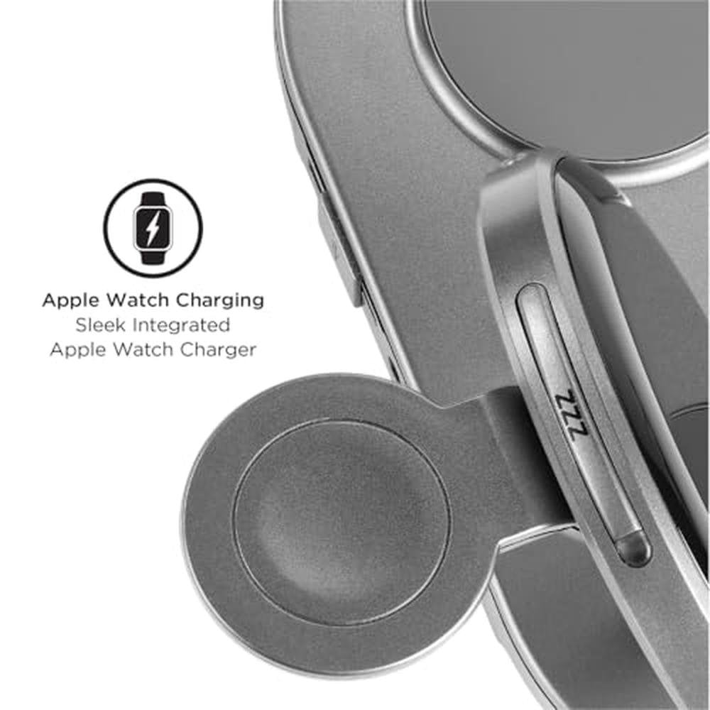 Charger Charging: iHome POWERBOOST Quad 4-in-1 Dual Qi – In Use