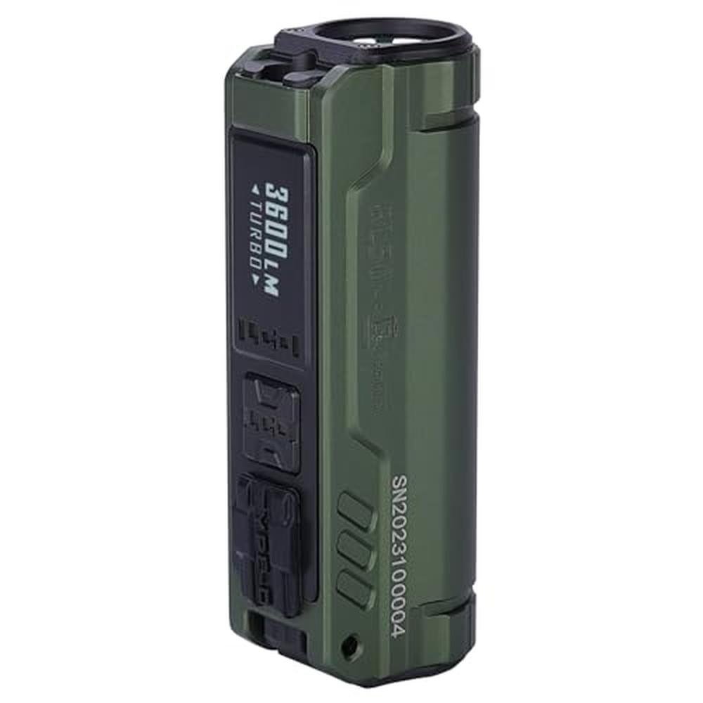 Lumens Light: IMALENT BL50 Rechargeable EDC Flashlight 3600 – Front View