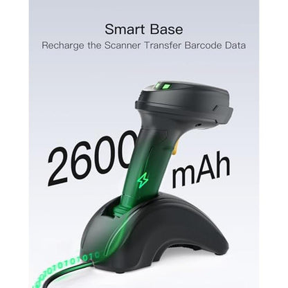 Scanner Inateck: Inateck Wireless Barcode Scanner 1D/2D QR – Close-up Detail