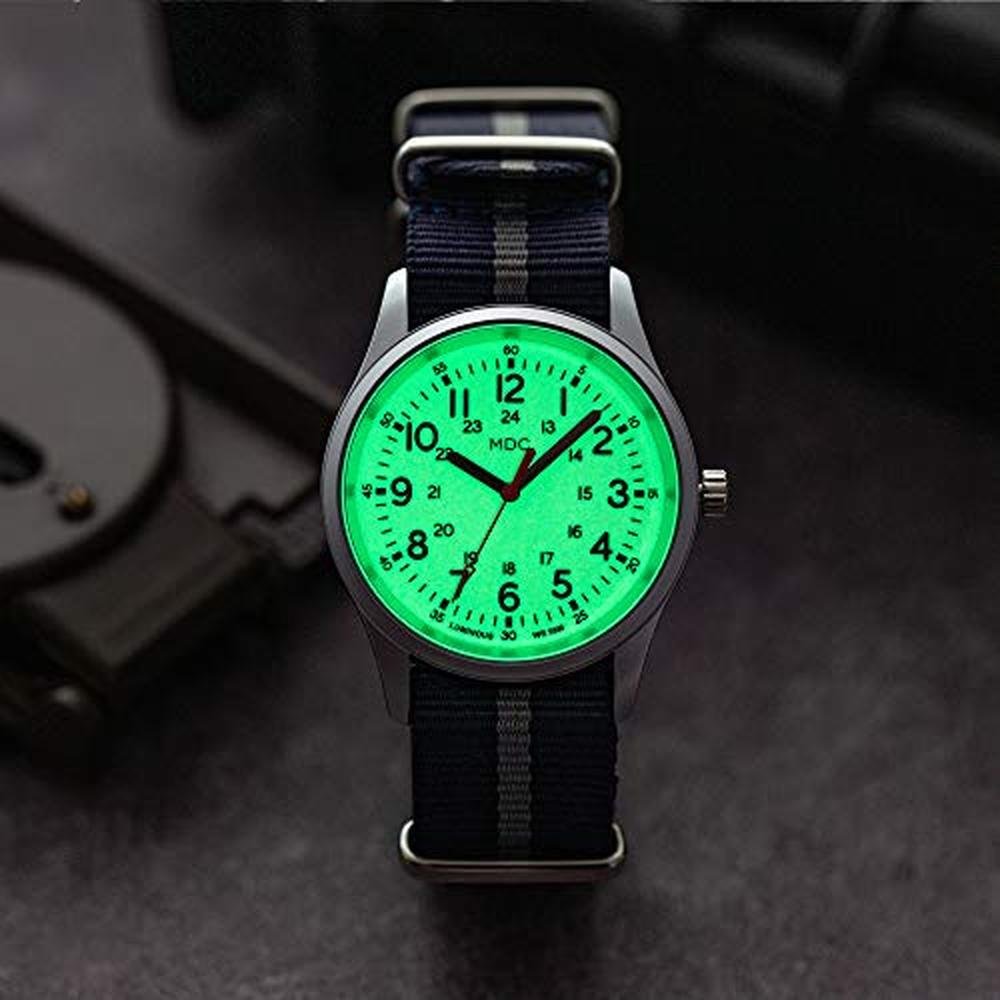 Infantry Mens Watch: Premium Analog Timepiece – Close-up Detail