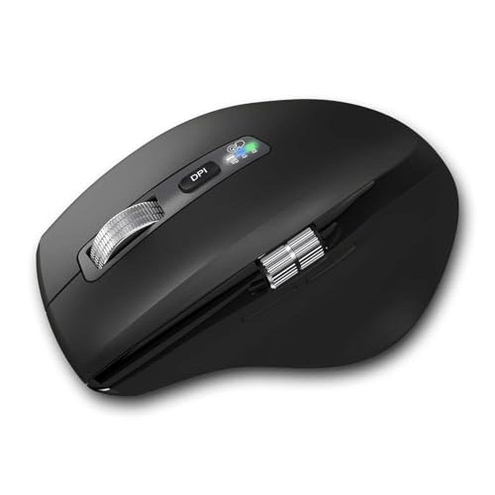 Scroll Computer Mouse: INFINMIND Wireless Bluetooth Side – Front View