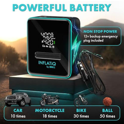 INFLATiQ by RIMiQ Tire Inflator – Packaging