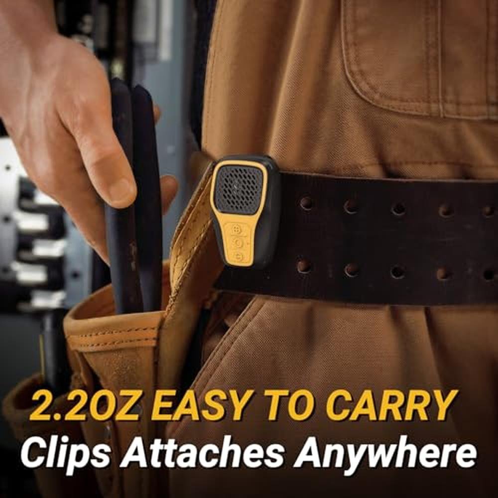 Speaker Clip: INGA Wearable Bluetooth Speaker IP67 – Side View