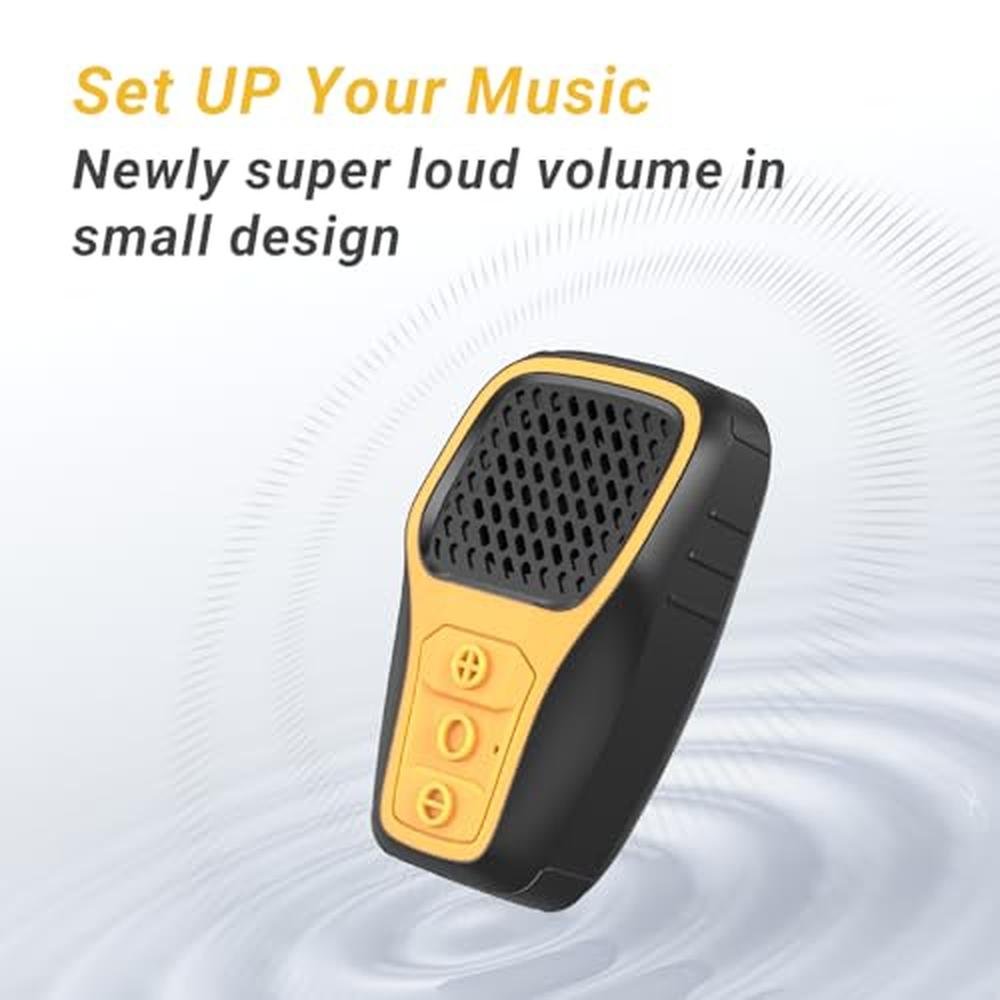 Speaker Clip: INGA Wearable Bluetooth Speaker IP67 – Close-up Detail