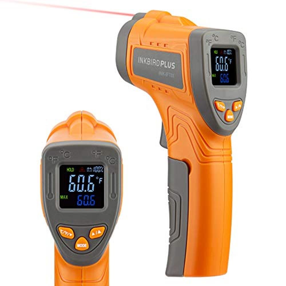 Grilling Temperature: Inkbird Digital Temperature Controller – Side View