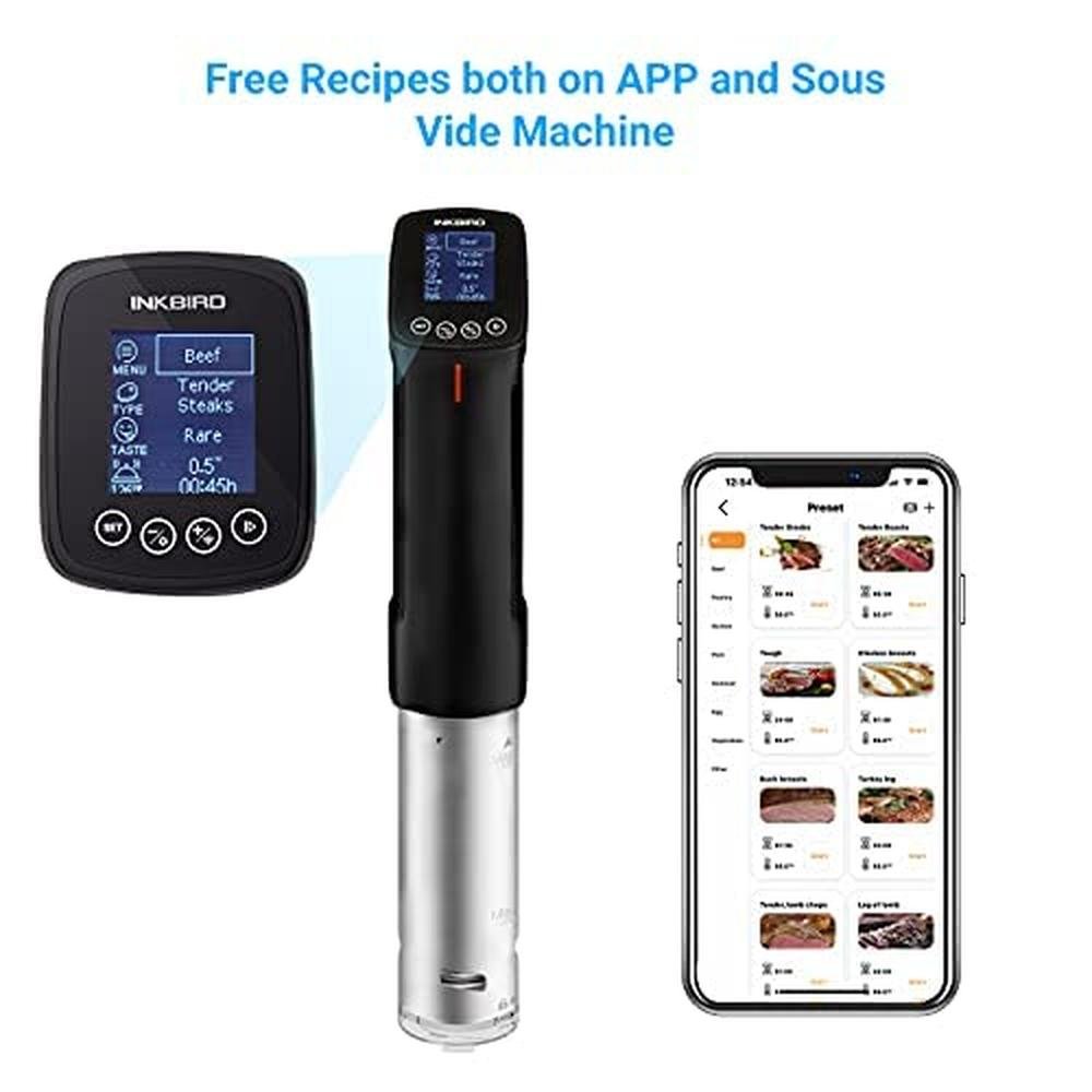 Sous Vide: Inkbird WiFi Sous Vide Cooker ISV-100W and – Packaging