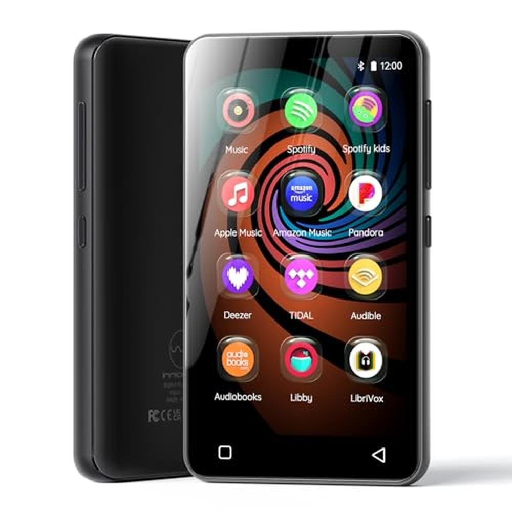 MP3 Player: Innioasis 160GB Bluetooth WiFi Android Music – Front View