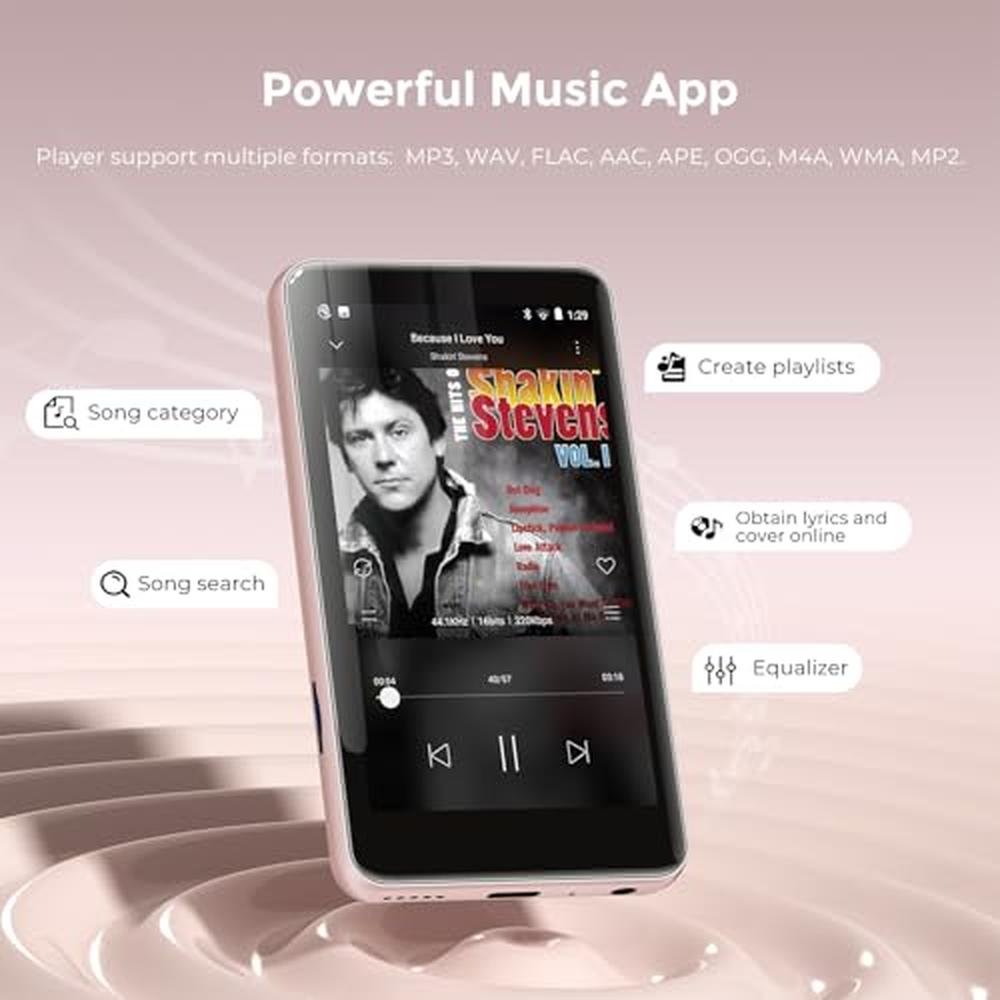 MP3 Player: Innioasis 16GB MP3 Player with Bluetooth and – Close-up Detail
