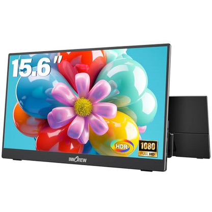 Portable Monitor for Laptop: InnoView 15.6'' FHD 1080P – Front View