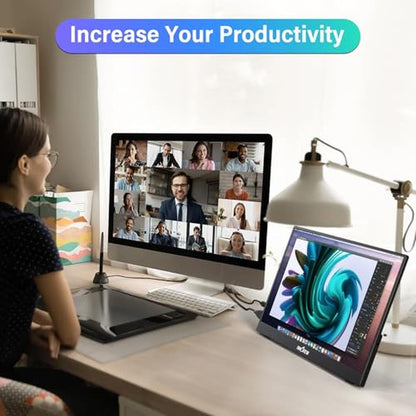 Portable Monitor for Laptop: InnoView 15.6'' FHD 1080P – Packaging