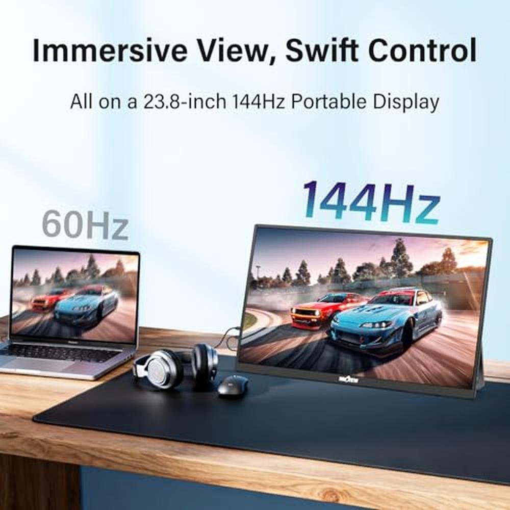 Monitor InnoView: InnoView Large Portable 23.8inch FHD – Close-up Detail