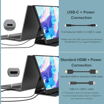 Monitor InnoView: InnoView Portable 15.6 Inch FHD 1080P – Close-up Detail