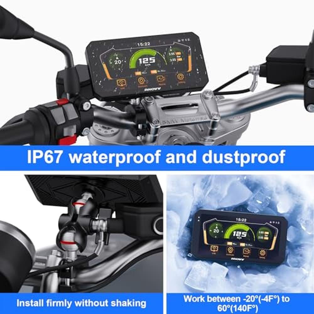 Innovv Motorcycle: Innovv N2 Carplay Dash Cam 6 Touch Screen – Packaging